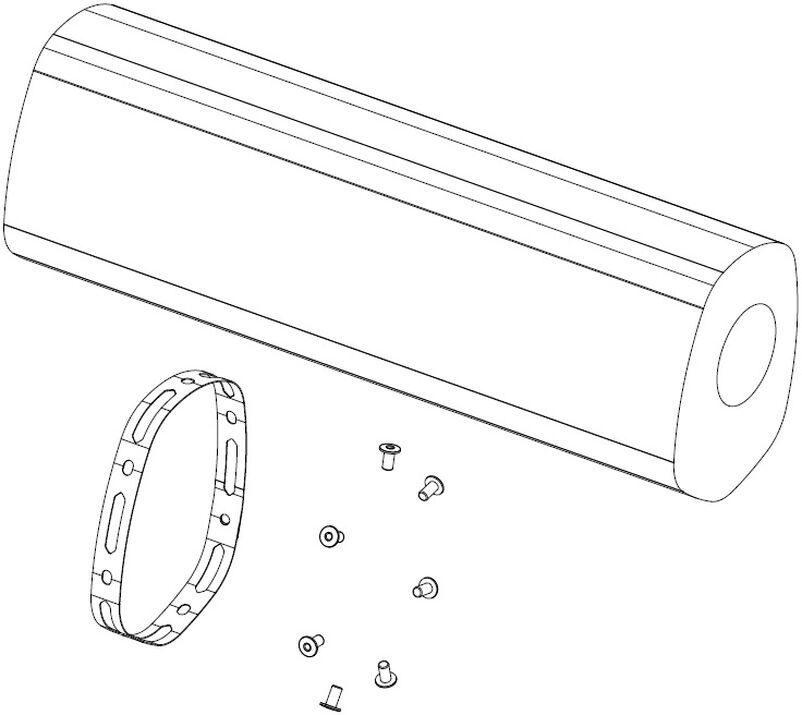 Damping material kit
