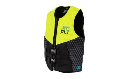Jetpilot RX Youth Neo Vest ISO 50N must/kollane