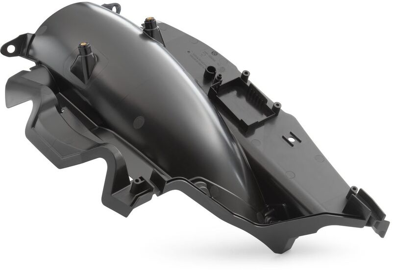 Lower section of the air filter