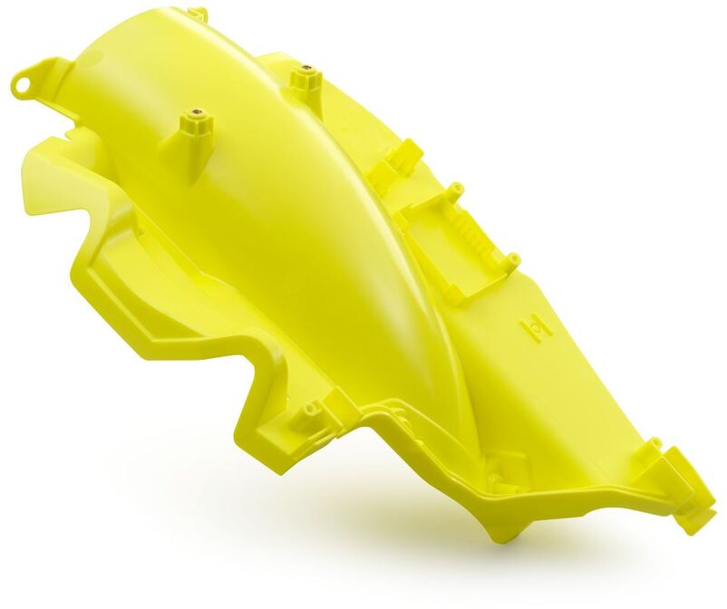 Lower section of the air filter