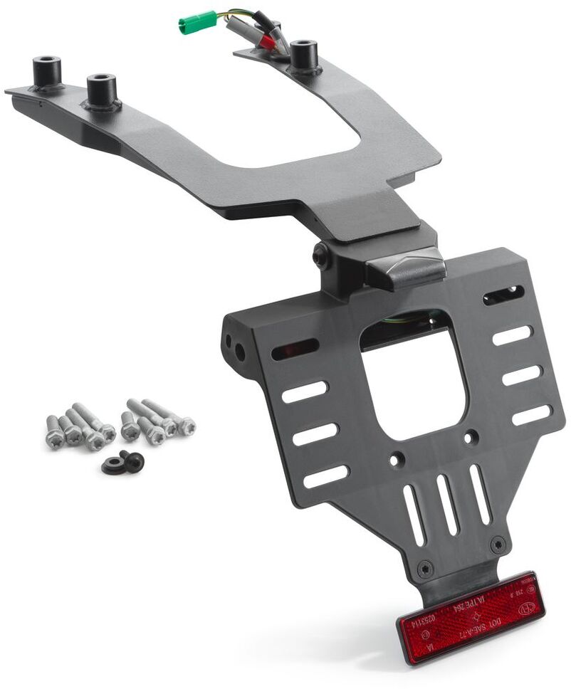 Licence plate holder support