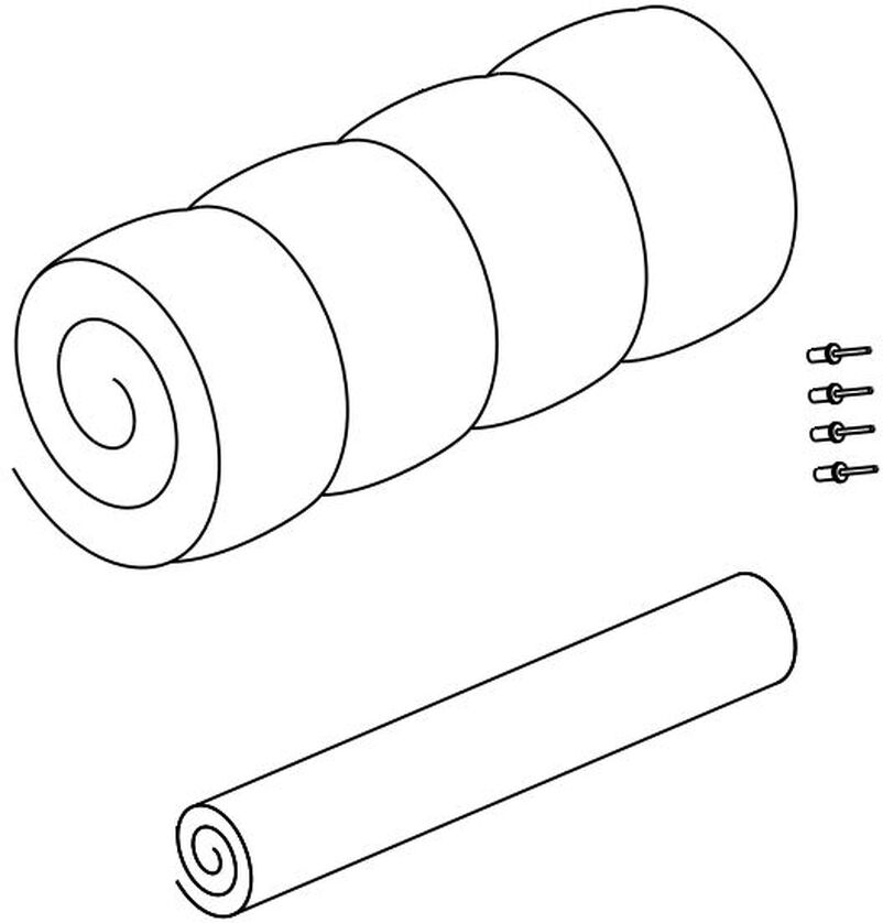 Damping material kit