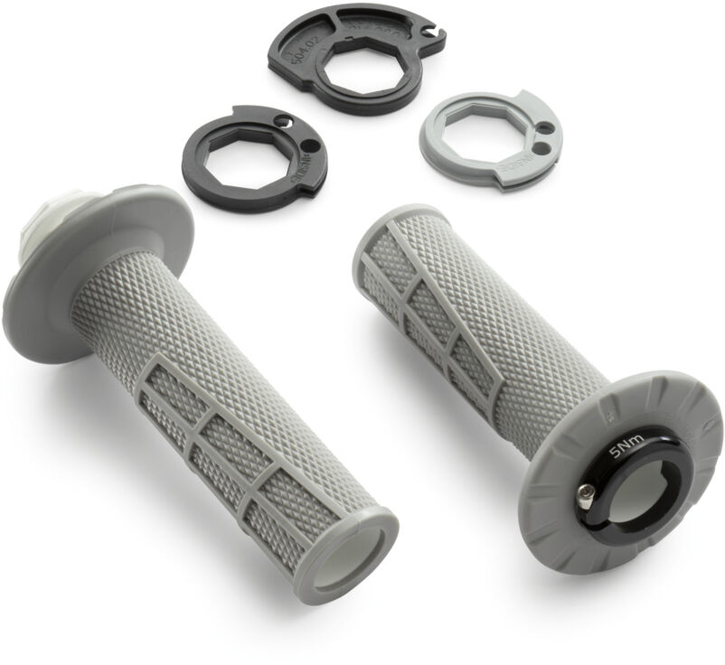 Lock-on grip set