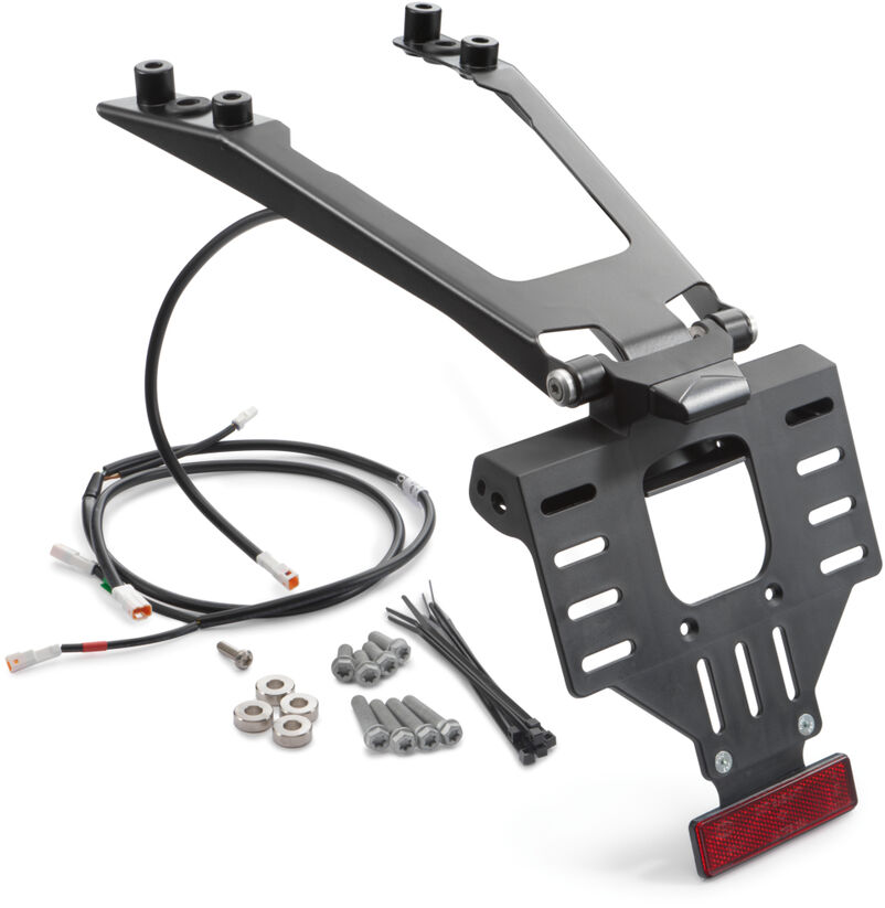 License plate holder support 