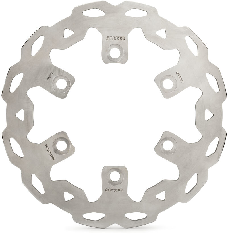 Wave brake disc