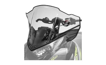 Arctic Cat Mid Clear Tinted Windshield - 2014-2026 BC M NOR PTA Riot XF ZR