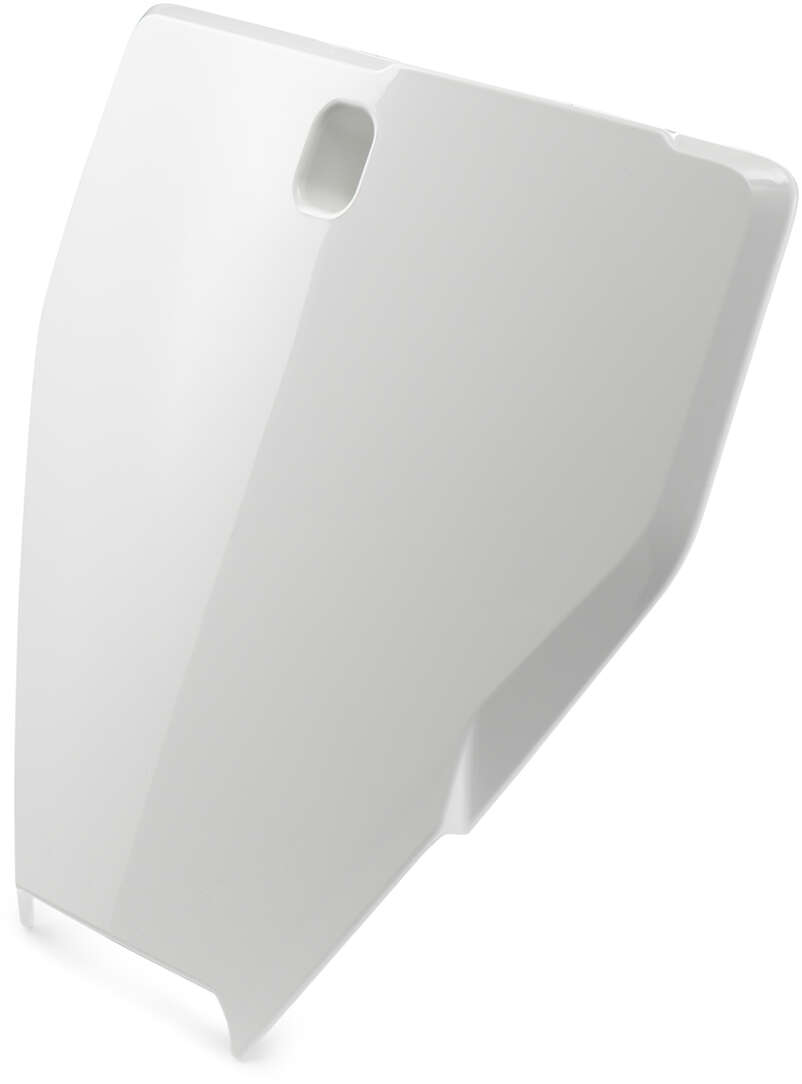 front number plate valge compl