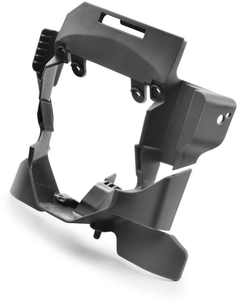 Headlight mask rear wall