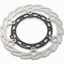 Flame brake disc