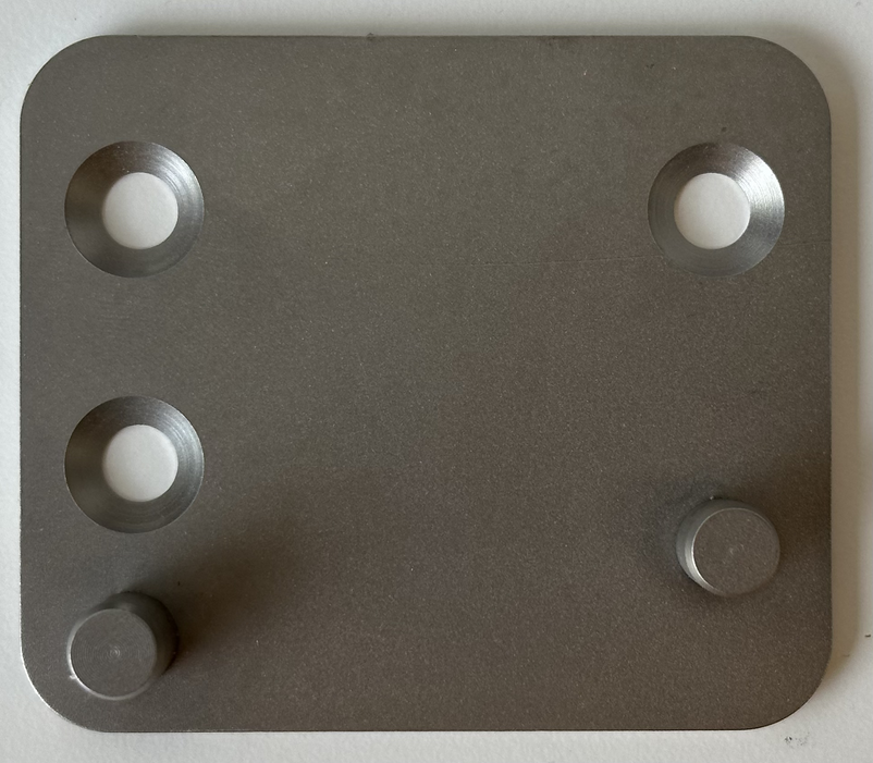 Hydrospace hood plate