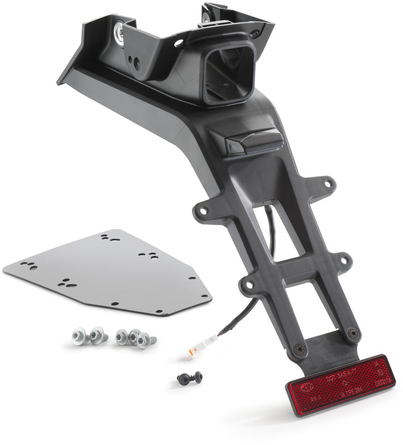 Licence plate holder support 