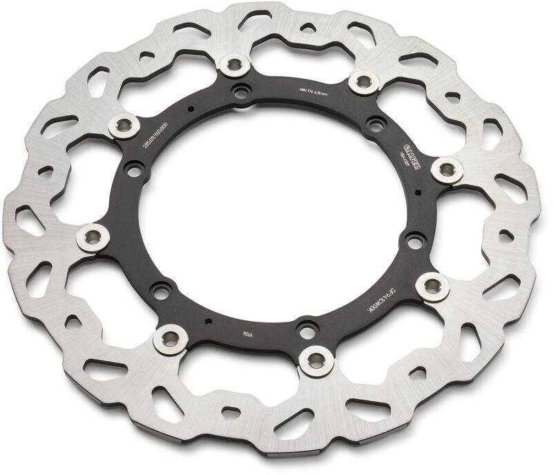 Wave brake disc