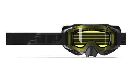 Sinister XL7 Fuzion Goggle - Black with Yellow