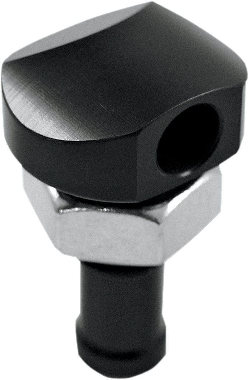 BYPASS FITTING 90 DEG BLK