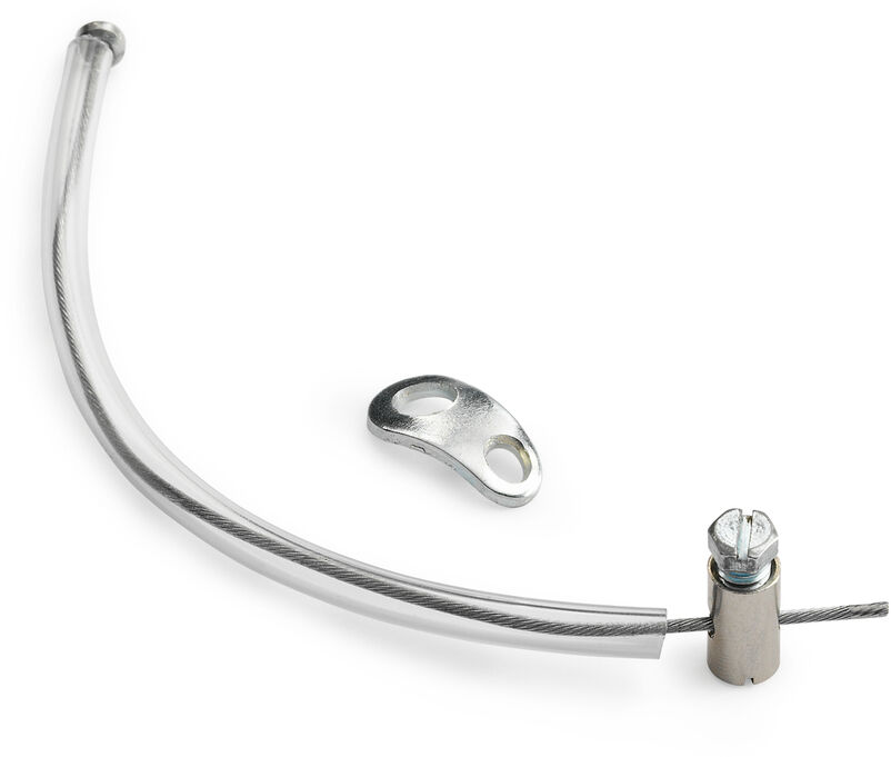 Rear brake safety wire