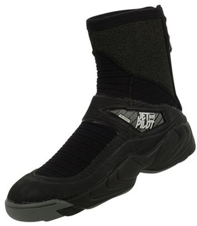 JETPILOT TURBO REAR ZIP BOOT BLACK