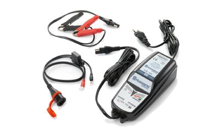 Battery charging and testing unit