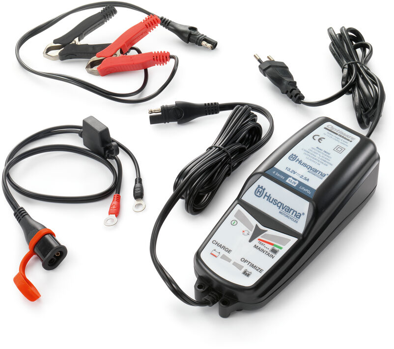 Battery charging and testing unit