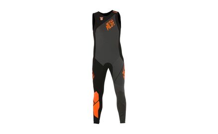 JETPILOT MATRIX PRO JOHN AND JACKET CHARCOAL/ORANGE L