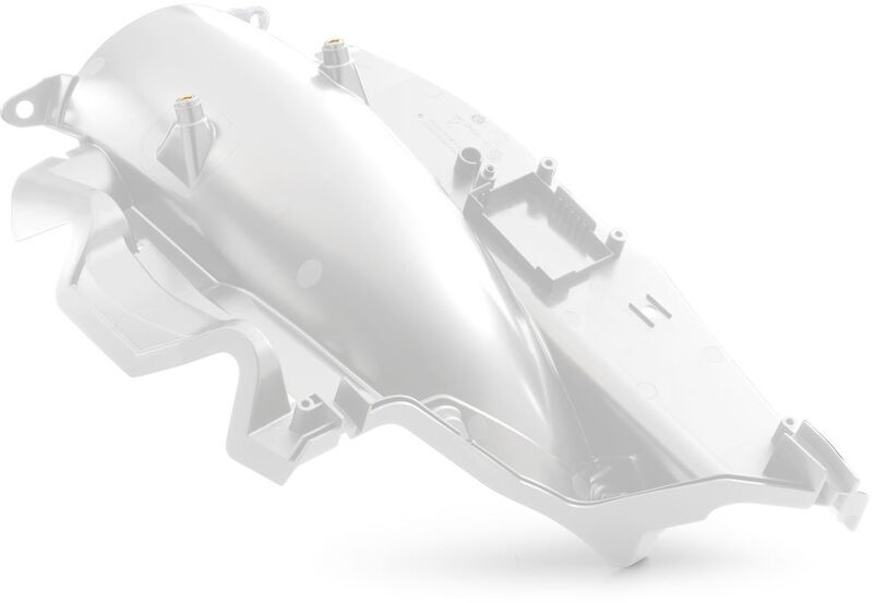 Lower section of the air filter