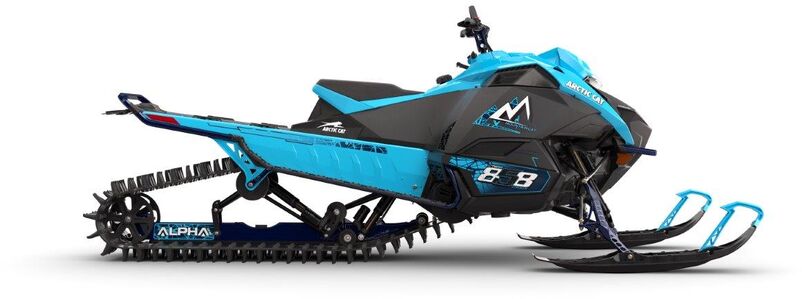 Arctic Cat MOUNTAINCAT 858 165” ES EU 3.0 Blue
