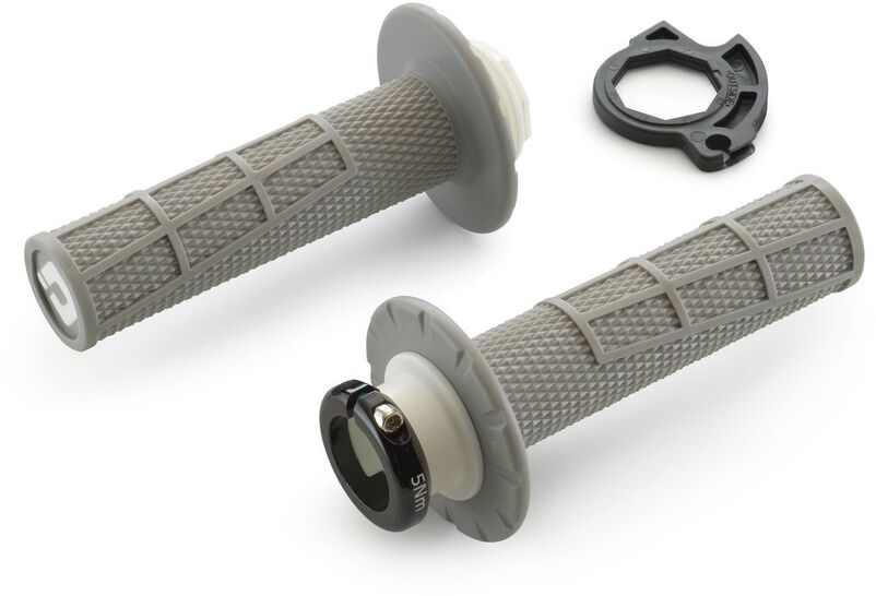 Lock-on grip set