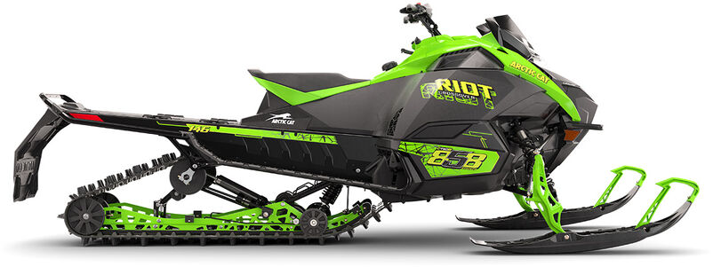 Arctic Cat RIOT 858 146” SNO PRO ES 1.75 Medium Green/Black