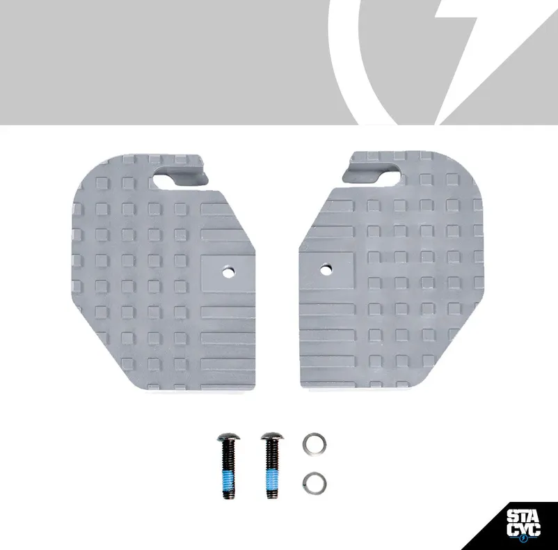 Pikendatud Jalarauad - Gunmetal 12/16Edrive