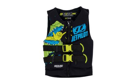 JETPILOT CAUSE TEEN NEO VEST ISO 50N BLACK TEEN (12-14 YEARS)