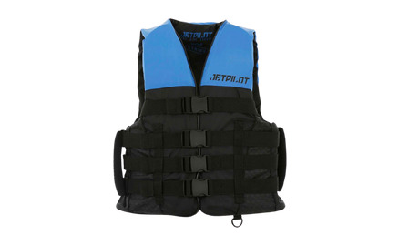 JETPILOT STRIKE ISO 50N NYLON VEST W. SUPER GRIP BLUE