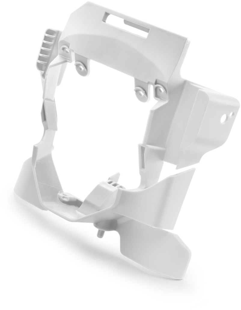 Headlight mask rear wall