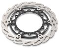 Flame brake disc