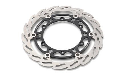 Flame brake disc