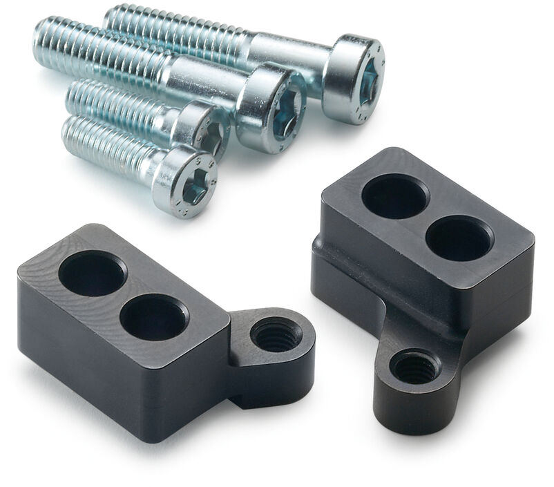 Factory steering damper bracket