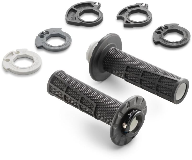 Lock-on grip set
