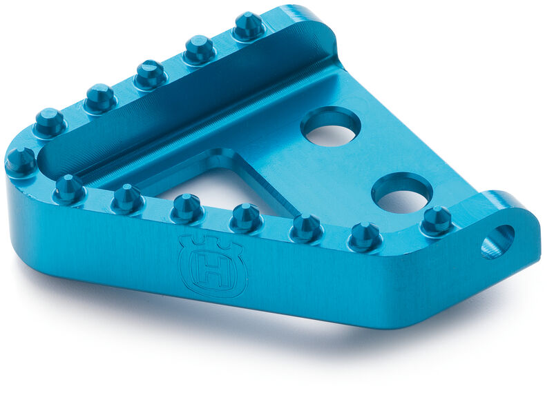 Footbrake lever step plate