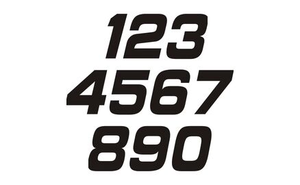 Number (kõrgus 10cm)