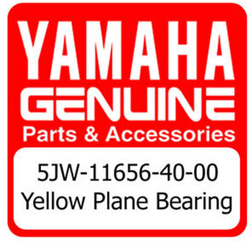 YAMAHA TR1 CONNECTING ROD PLANE BEARING - YELLOW