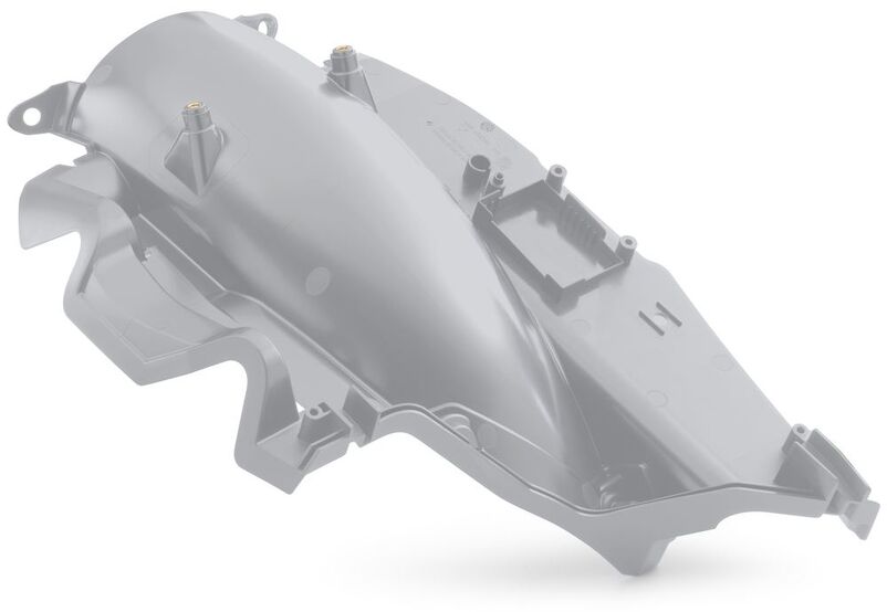 Lower section of the air filter 