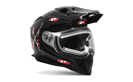 509 Delta R3 Ignite Helmet - Red Aura