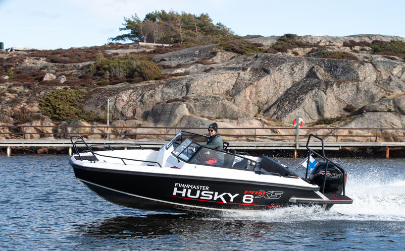 DEMO! HUSKY R6 + MERCURY F150XL PRO XS