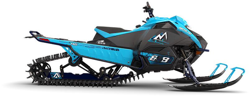 2025 Arctic Cat MOUNTAINCAT 858 146” ES 2.6 Skye Blue/Galaxy Blue